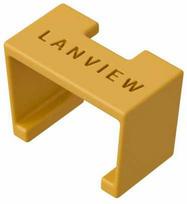 Organizatorius Lanview Lanview LVT-SC-Y kabelio priedas Spalvinis kodavimo spaustukas