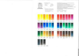 SmartMax Cotman Vanduo Colour, spalvų schema, spauda