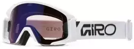 GIRO DROPLINE MTB akiniai su VIVID trail lęšiu, balti, permatomu lęšiu
