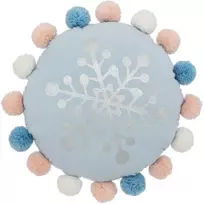Bertoni-arco Pagalvėlė apvali su pomponais HIVER