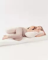 MAMANDU Kūdikio miego pagalvėlė nėščiosioms miegojimui pilvo padėkle tipas 7 TEDDY BEŽ