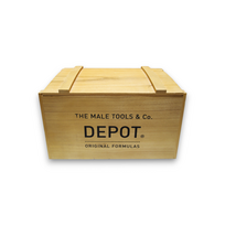 Depot Expo tuščia medinė dėžė šviesiai ruda 30 x 19 x 16 cm