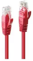Tinklo Kabelis - LINDY Cat.6 U/UTP Tinklo Kabelis, RJ45, M/M, 250MHz, 30 m, Raudonas