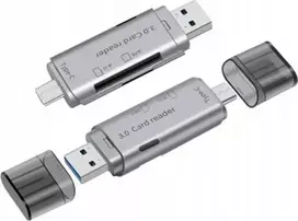 Zenwire skaitytuvas Kortelių SD MicroSD TF USB 3.0 USB-C OTG 5Gb/s skaitytuvas