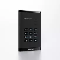 „iStorage diskAshur PRO3 HDD“ išorinis kietasis diskas 2 TB, USB C tipo, 3.2 Gen 1 (3.1 Gen 1), juodas