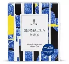 Moya Matcha – žalioji arbata pakeliuose Genmaicha 15 x 1,5 g (2201000256)