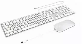 Klaviatūra ir pelė Zagg ZAGG su laidu USB-C Klaviatūra MOUS