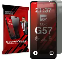 GrizzGlass Matinis privatumą užtikrinantis stiklas GrizzGlass SecretGlass, skirtas Motorola Moto G57