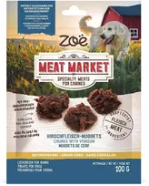 Trefl Zoe Meat Market, šunims, mėsos kąsneliai su elnienos mėsa, 100g, saszetė