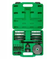 Rockforce Ratų guolių keitimo įrankių rinkinys 62/66mm 17 dalių VAG grupė su lagaminu