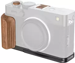 SmallRig L formos tvirtinimo plokštelė su medine rankena FUJIFILM X-E5 (rausvojo raudonmedžio, juoda) (5985)
