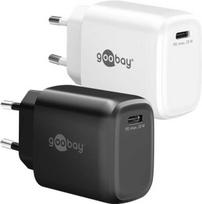 Goobay greitasis įkroviklis USB-C™ PD GaN (25 W) juodas – spalva juoda