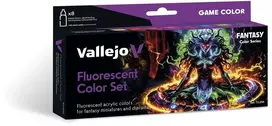 Vallejo : 72.214 - Game Color - Fluorescencinių spalvų rinkinys (2030165)