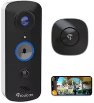 Commax Toucan belaidis vaizdo durų skambutis su skambesiu V3