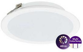 Philips 46443800, Įleidžiamas šviestuvas, 1 lemputė(-ės), LED, 12 W, 6500 K, Balta