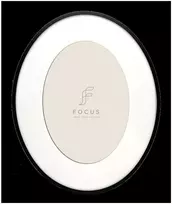 Rėmelis Focus Aster Oval Juodas 19,6x24,6/PP 13x18