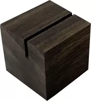 Nuotraukų rėmelis Rėmelis Focus Photo Block Juodojo riešuto Didelis 15 cm