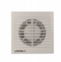 Ventika ašinis ventiliatorius fi 150 230V 24W 292m3 38dB su virvelės jungikliu SUBTIL D150SWS