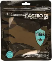 Fashion Madinga tekstilinė kaukė juoda, daugkartinė, moterims