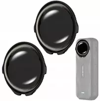 JJC filtras 2x visiškai pilkas Nd64 filtras, skirtas Insta360 X5 grūdintam stiklui, daugiasluoksnis JJC / Tlp-x5nd64