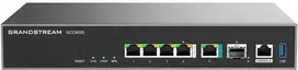 Maršrutizatorius „GrandStream Grandstream GCC6020 UC+Networking“ – VPN maršrutizatorius, NGFW, komutatorius ir IP PBX. 1x 10G SFP+, 1x 2.5G, 1x GbE, visi WAN/LAN, 5x PoE išėjimai, 320K NAT sesijos.