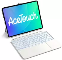 Klaviatūra Inateck Ace Touch iPad 13" Suderinama QWERTZ Baltas