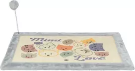 Trixie Mimi draskymo kilimėlis su žaislu katėms, 70 × 45 cm, pilkas