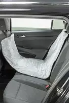 Trixie Siauras automobilinės sėdynės užvalkalas, šunims, taip pat priekinei sėdynei, 0,65 × 1,45 m, pilka/juoda