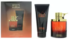 Manos De Fuego Issey Miyake Set Ręce Ognia: Gorący, Vanduo toaletowa, For Men, 100 ml + Gorący, Kūno prausiklis, For Hair & Body, 150 ml For Men