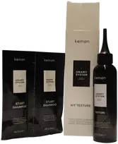 Set Kemon: Texture Fluid Hair Lotion Treatment Curl Activation, 125 ml + Start Hair Šampūnas, 2 vnt., 20 ml