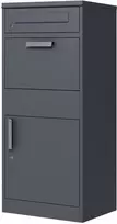 Phoenix Safe Co. pašto dėžutė Grafito Siuntų dėžutė Plienas (PB1121AAK)