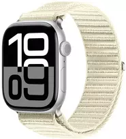 Dux Ducis Dirželis Dux Ducis Apple Watch 38/40/41/42MM YE Nylon Braided Loop Wrist Strap Starlight