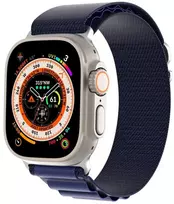 Dux Ducis Išmaniojo laikrodžio priedai Dirželis Dux Ducis Apple Buckle Sport Band for Apple Watch 42/44/45/46/49MM Tamsiai mėlyna