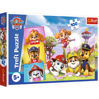 TREFL  PAW PATROL dėlionė „Šuniukai-patruliai“, 100 det.