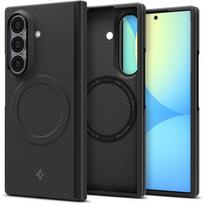 Spigen AirSkin Aramid MagFit MagSafe dėklas Samsung Galaxy Z Fold 8 Ultra telefonui, juodas