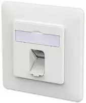 Schneider Electric METZ CONNECT prijungimo lizdas E-DAT C6A LSA++ 1 portas UP baltas (130E371027-I)