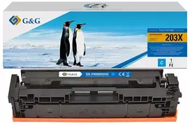 Sagem G&G kompatybilny toner su Canon 045HC/054HC, HP CF541X/CF401X, NT-PH203XUUC, cyan, 2200s