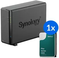 „Synology“ failų serveris 1 lizdo NAS serveris su 8 TB talpos disku „Tower“