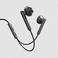Ausinės Evelatus su laidu Crystal Clear Audio ausinės with 3.5 mm jack su mikrofonu Juodas (CCA-3.5BL)