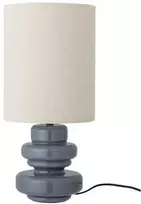 Bloomingville Fabiola stalinė lempa, mėlyna, stiklinė