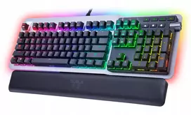 Thermaltake Argent K5 RGB klaviatūra Cherry MX Speed Sidabrinis (GKB-KB5-SSSRUS-01)