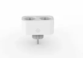 Art Smart Adapteris Lizdas 230V WIFI baltas dvigubas (SH-GW2W)