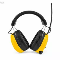 Cat Ear Ausinės su katės ausimis, apsauginės, triukšmo slopintuvas, radijas FM/Bluetooth Dewalt (DPG657)