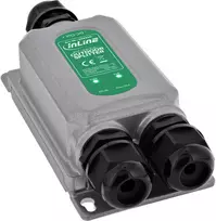 Allnet InLine® PoE++ skirstytuvas lauko sąlygoms, 1Gb/s, IP67, IK10, maks. 60 W