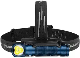 Olight LED prožektorius ant galvos, 3000 lm, 5000 mAh akumuliatorius, IP68, Perun 3