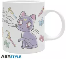 Abysse Sailor Moon - Luna Artemis Chibi puodelis (320ml)