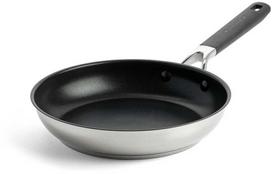 KitchenAid - KA-Classic nerūdijančio plieno keptuvė su atvira rankena - sidabrinė - 24 cm