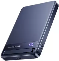 INIU MagPro Slim nešiojamas įkroviklis - magnetinis belaidis nešiojamas įkroviklis Qi 2.2 10 000mAh mėlynas (MO-IU-P025)