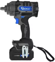 Geko Smūginis veržliasukis akumuliatorinis bešepetėlis 850 Nm 2x4.0Ah 21V (4) (5903418307141)