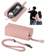 SunnyLife krepšys Dėklas Futerał Organizer Case, skirtas DJI Osmo Pocket 3 / Insta360 X5 / Go 3s / B018-p / Rožinė (SB11968)